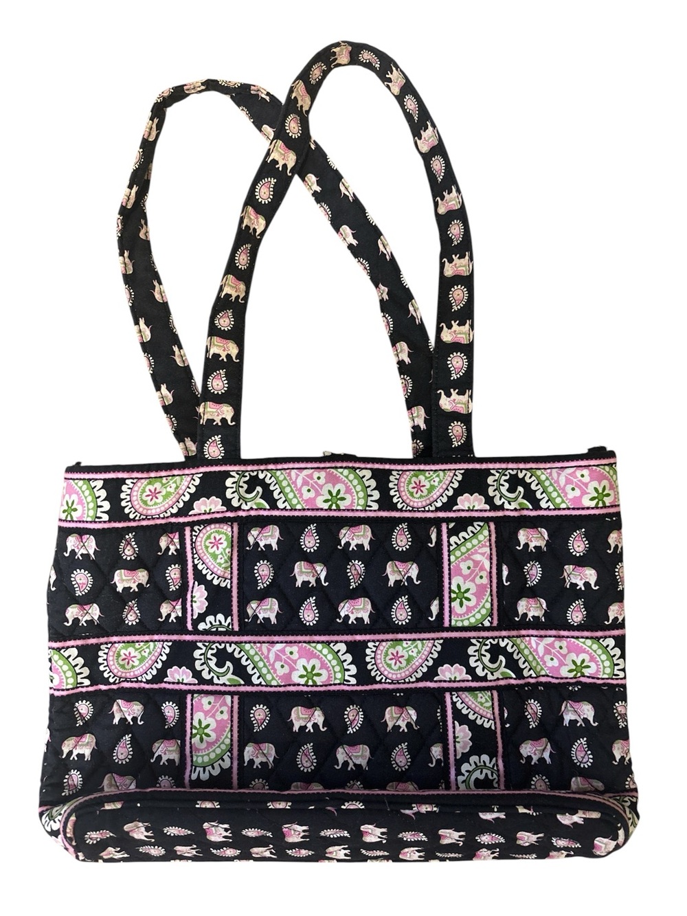 Vintage Vera Bradley 2007 Elephant Toggle Purse - Picture 2 of 3